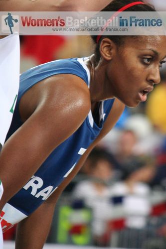 Sandrine Gruda at EuroBasket Women 2011 © womensbasketball-in-france.com  