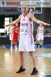 Saziye Ivegin at EuroBasket Women 2011 © womensbasketball-in-france.com  