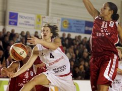 Paoline Salagnac and NyKesha Sales - Fiba Europe