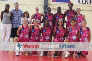 Reims BF team picture in Strasbourg  ©  womensbasketball-in-france.com 