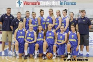  Sweden U18 official team picture 2012 © FIBA Europe 