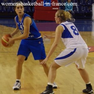 Francesca Dotto and Melanie Devaux  © womensbasketball-in-france.com