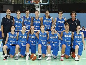  Italy U16 team picture - U16 FIBA Europe European Championship Women Division A © Ciamillo-Castoria  