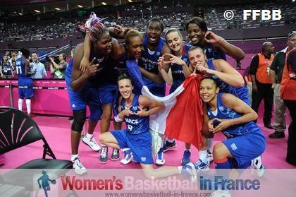 France qualify for Olympic game final ©  FFBB