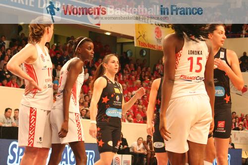 Tango Bourges Basket vs Villeneuve d;Ascq  2014 basketball French Cup Final