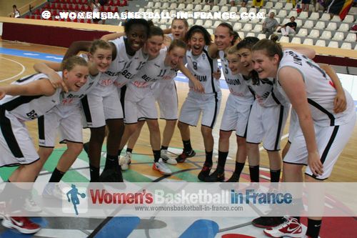 Belgium U16 payers at the 2012 European Championship