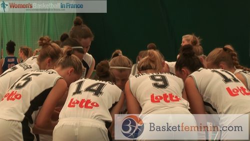 Belgium U20 players in the huddle in Albena