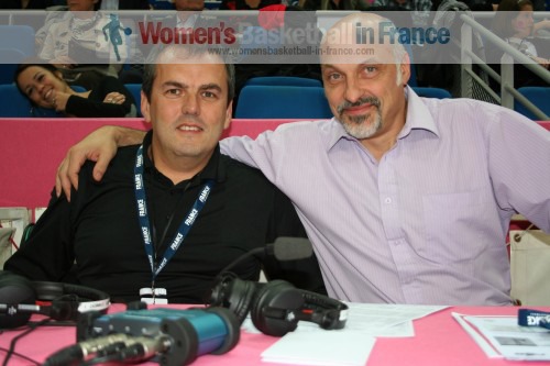 Didier Servant and Ivano Ballarini  © womensbasketball-in-france.com