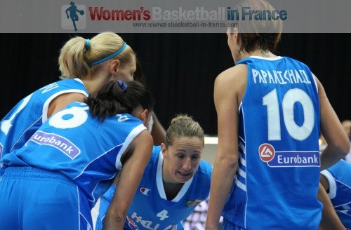  Dimita Klentzou is the teqm captain © womensbasketball-in-france.com