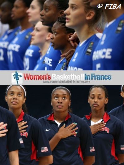 2013  U19 FIBA World Championship for Women - France and USA