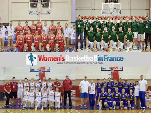 2013 U20 Division A Classification Round - Group G Teams  Hungary, Lithuania, Poland and Ukraine