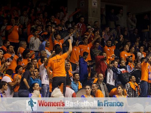 Municipal Targoviste fans  EuroLeague women game
