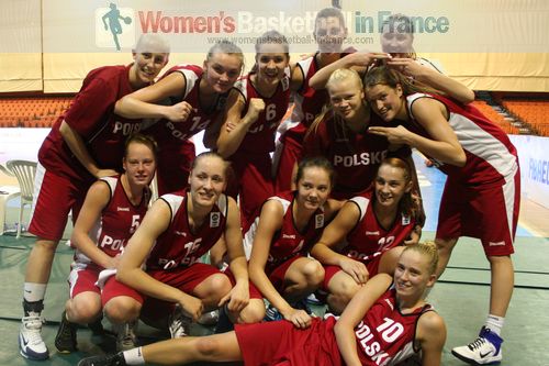 Poland U20 qualify to 2011 FIBA Europe U20 European Championship semi-final  © womensbasketball-in-france.com  