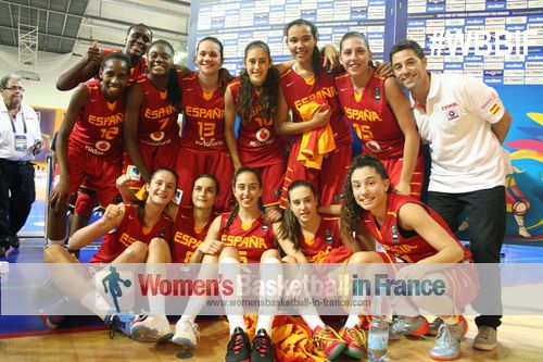 2014 FIBA U17 World CHampionship team from Spain