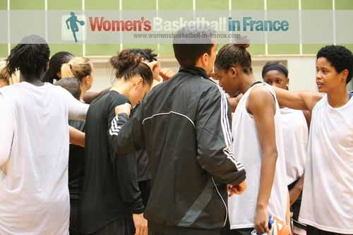 Toulouse Métropole players in training