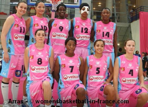  Arras at the 2009 Open LFB  © womensbasketball-in-france.com 