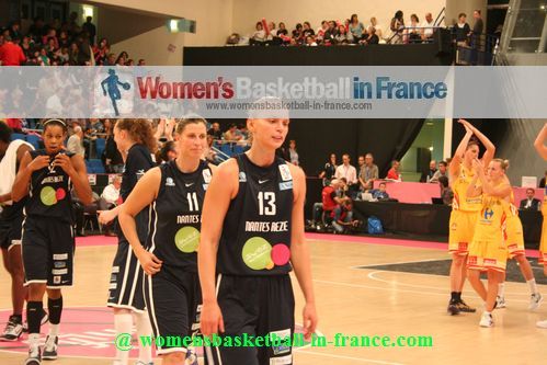 Tatyana Troïna and Yuliya Andreyeva at the Open LFB in Paris